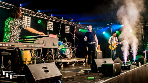 Pearl Handled Revolver on stage at Cambridge Rock Festival