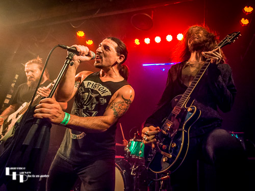 Rob Angelico on vocals & Jack Edwards on lead guitar