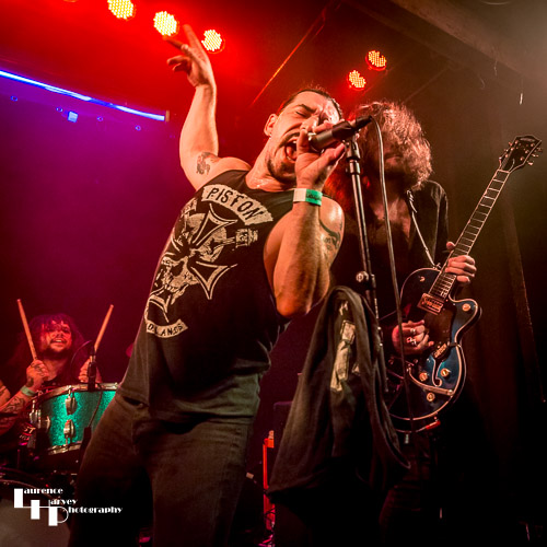 Rob Angelico on vocals & Jack Edwards on lead guitar