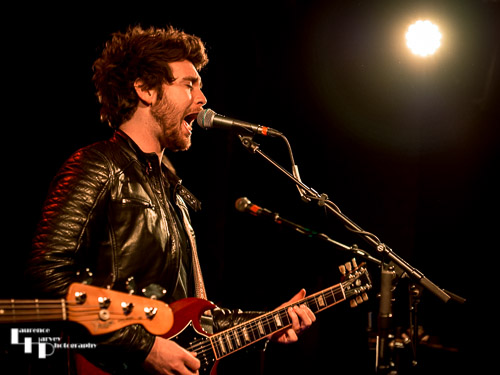 Ben Edwards on vocals and rhythm guitar