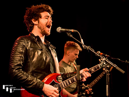 Ben Edwards on vocals and rhythm guitar