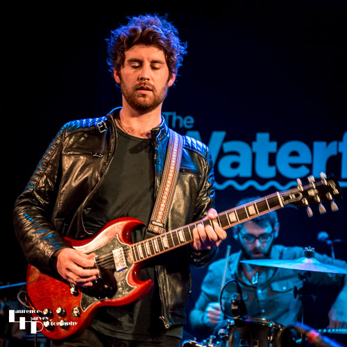 Ben Edwards on vocals and rhythm guitar