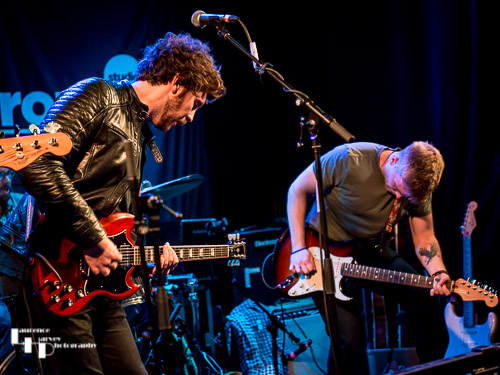 Ben Edwards on vocals and rhythm guitar, Charlie Richards on lead guitar