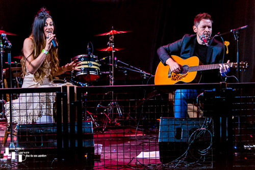 Charlotte Joyce on vocals & Ron Sayer on guitar