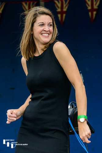 Natalie Emms on vocals