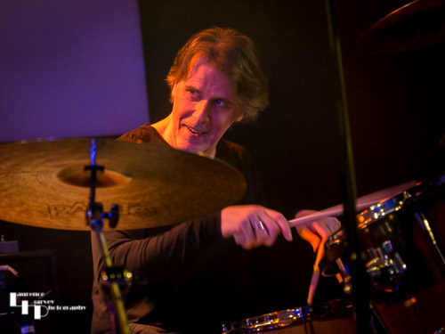 Roy Martin on drums