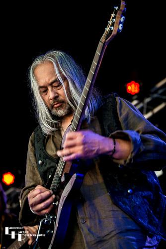 T Clemente Band: Teddy Clemente on guitar
