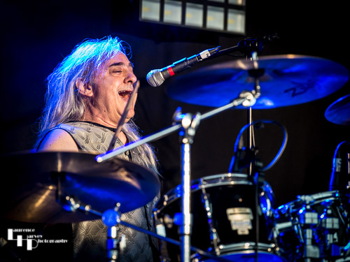 T Clemente Band: Rick Lux on drums