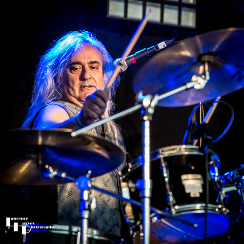 T Clemente Band: Rick Lux on drums