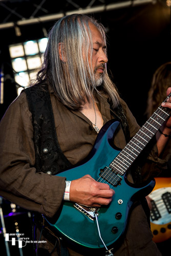 T Clemente Band: Teddy Clemente on guitar