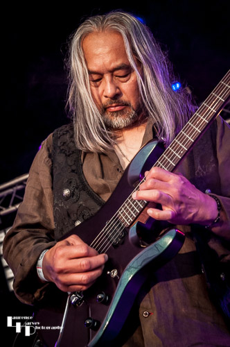 T Clemente Band: Teddy Clemente on guitar