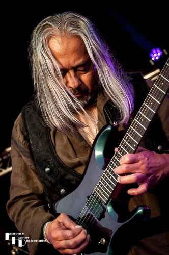 T Clemente Band: Teddy Clemente on guitar