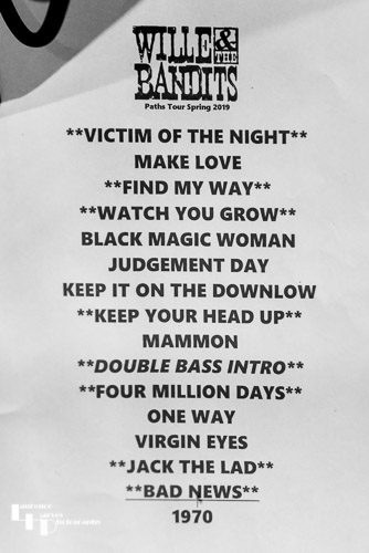 Set list