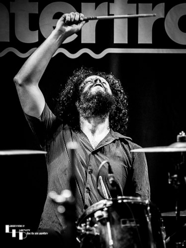 Andrew Naumann on drums