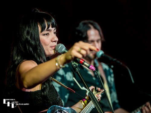 Grace Bond on mandolin & vocals