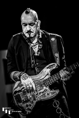 Johnny Griparic on bass