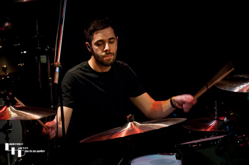 Chris Ogden on drums