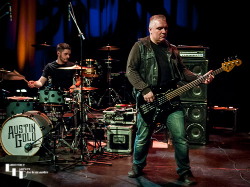 Lee Churchill on bass & Chris Ogden on drums