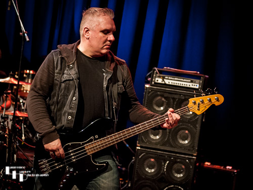 Lee Churchill on bass