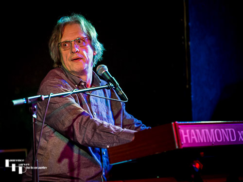 Paul Long on keyboards and vocals