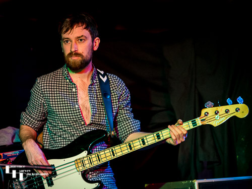 Josh Rigal on bass
