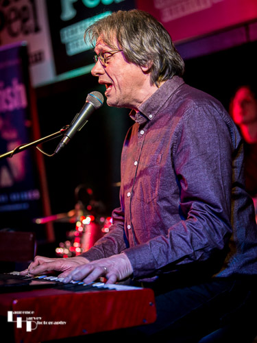 Paul Long on keyboards and vocals