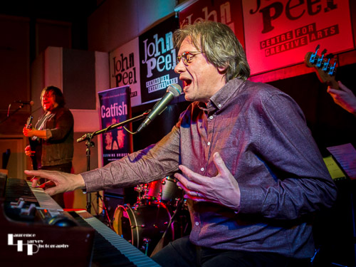 Paul Long on keyboards and vocals