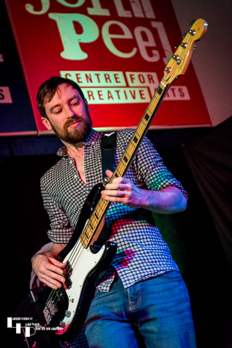 Josh Rigal on bass