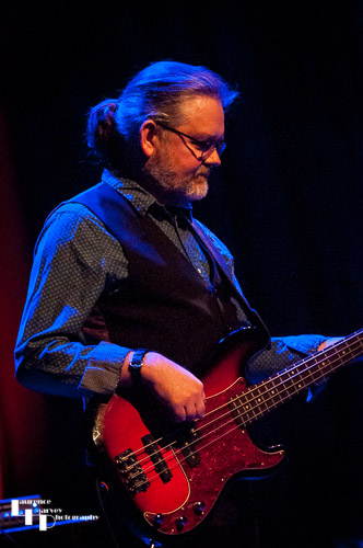 Paul Mallatratt on bass