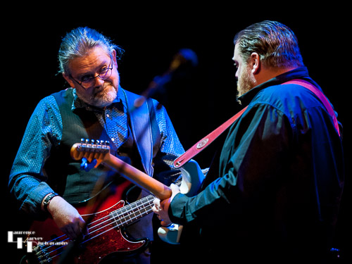Danny Bryant on guitar & vocals & Paul Mallatratt on bass