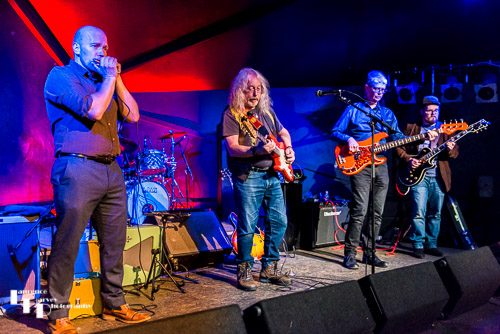 The Journeymen on stage at The Banham Barrel