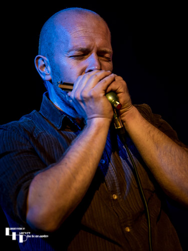 Gareth Tucker on harmonica