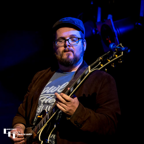 Mark Howes on guitar