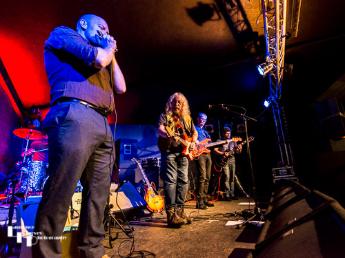 The Journeymen on stage at The Banham Barrel