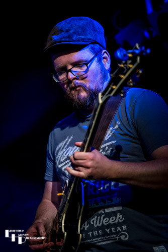 Mark Howes on guitar