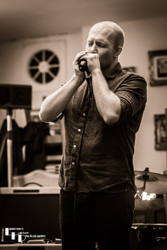Gareth Tucker on harmonica