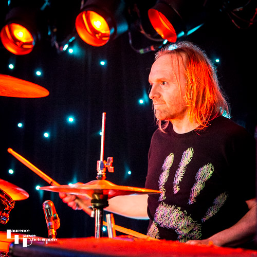 Tom Winch on drums
