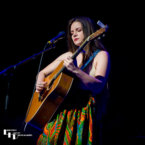 Arielle on vocals & guitar