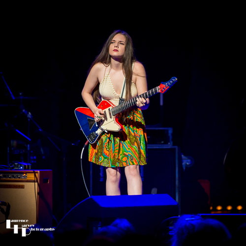 Arielle on vocals & guitar