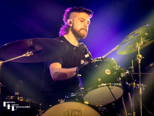 Tom Gardner on drums