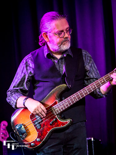 Paul Mallatratt on bass