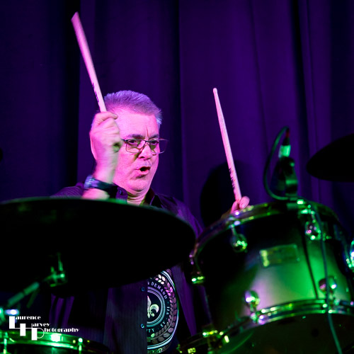 Dave Raeburn on drums