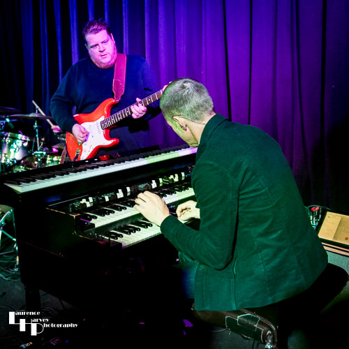 Danny Bryant on guitar & vocals, Stevie Watts on keys