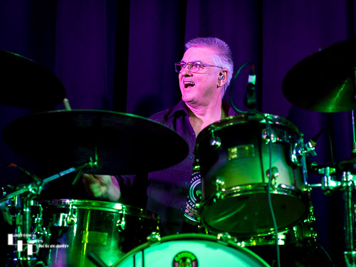 Dave Raeburn on drums