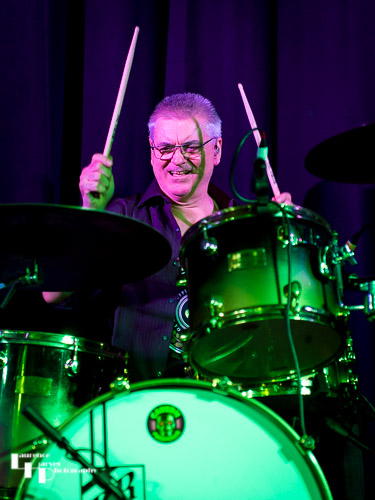 Dave Raeburn on drums