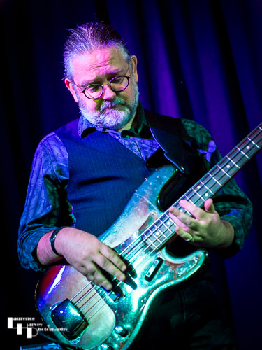 Paul Mallatratt on bass