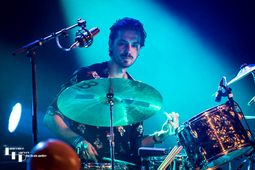 Alessandro Cinelli on drums