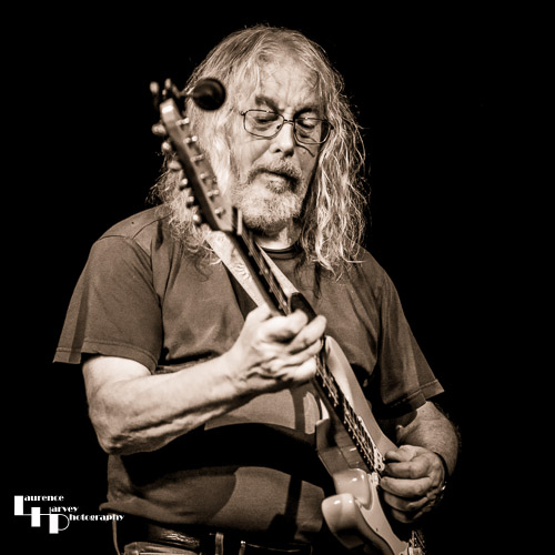 Dave Thomas on guitar