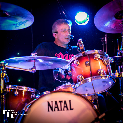 Pete O’Connor on drums