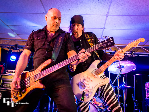 Michael Angel on vocals & guitar, David Haskayne on bass